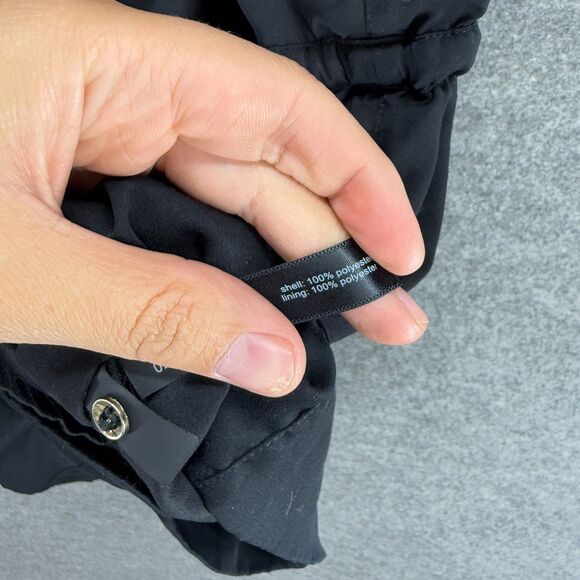 The Limited Jumpsuit Women L Large Black Sleeveless Drawstring Hook & Eye Lined - Picture 5 of 8